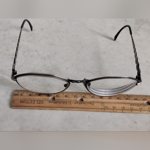 Fendi Glasses Frame Horoscope Zodiac Signs Side Accents Antique Bronze - Picture 14 of 16